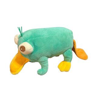 Disney Store Perry The Platypus Phineas & Ferb Stuffed Plush Animal  11"